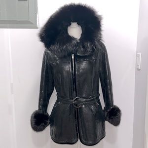 Fox Fur & Shearling Parka